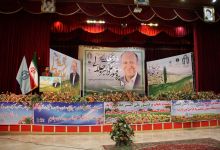 همایش تجلیل از پروفسور علی اکبر جلالی چهره ماندگار شهرستان شاهرود با حضور مسئولین و قشرهای مختلف مردم 